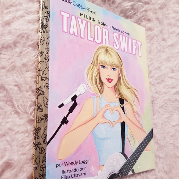 2023 Taylor Swift A Little Golden Book Biography Wendy Loggia Spanish Edition - Picture 4 of 11